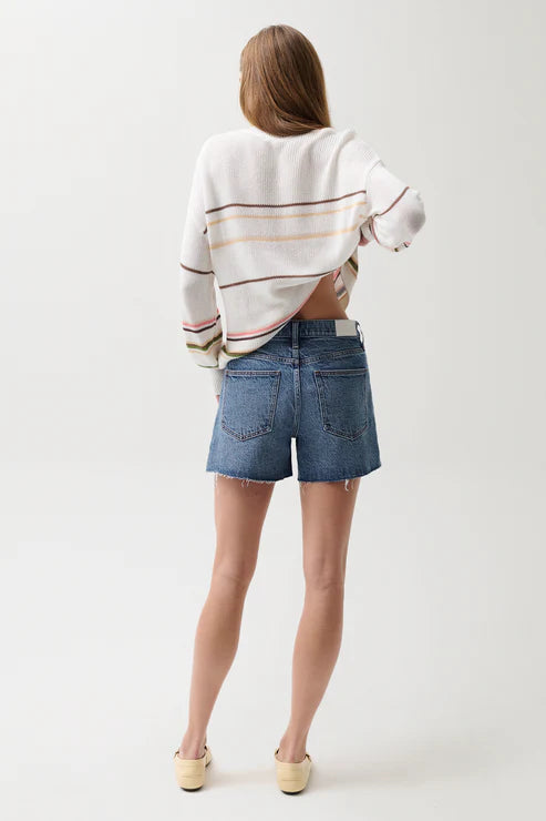 Pistola Kennedy Mid Rise Short: Cityscape