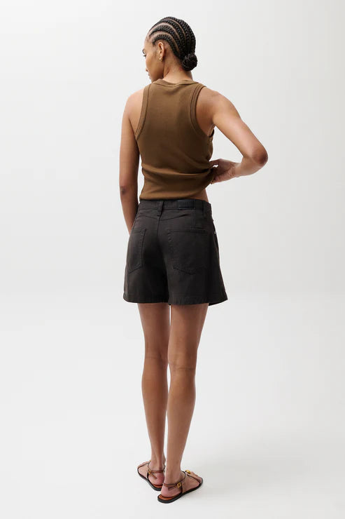 Pistola Kimora High Rise A-Line Short: Bristol