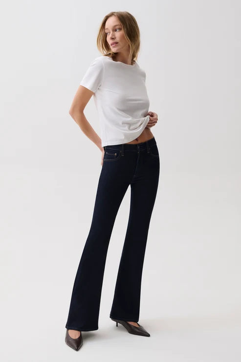 Pistola Kinsley Ultra Flare Leg Jean: Night Flight