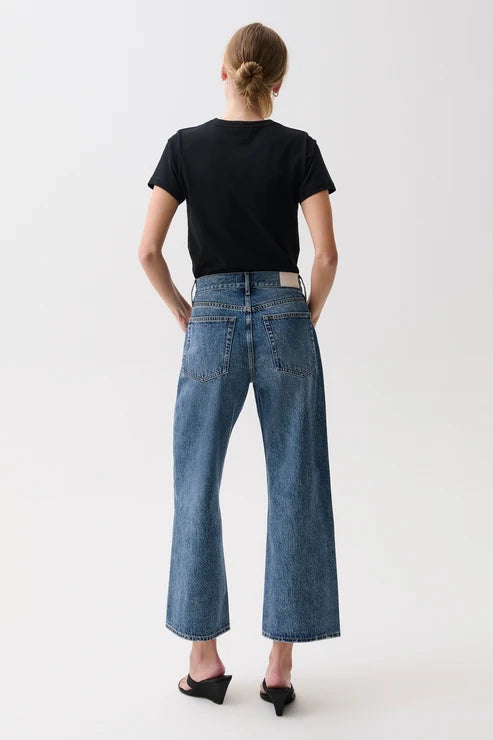 Pistola Larsen Ankle Relaxed Flare Jean: Stardew 