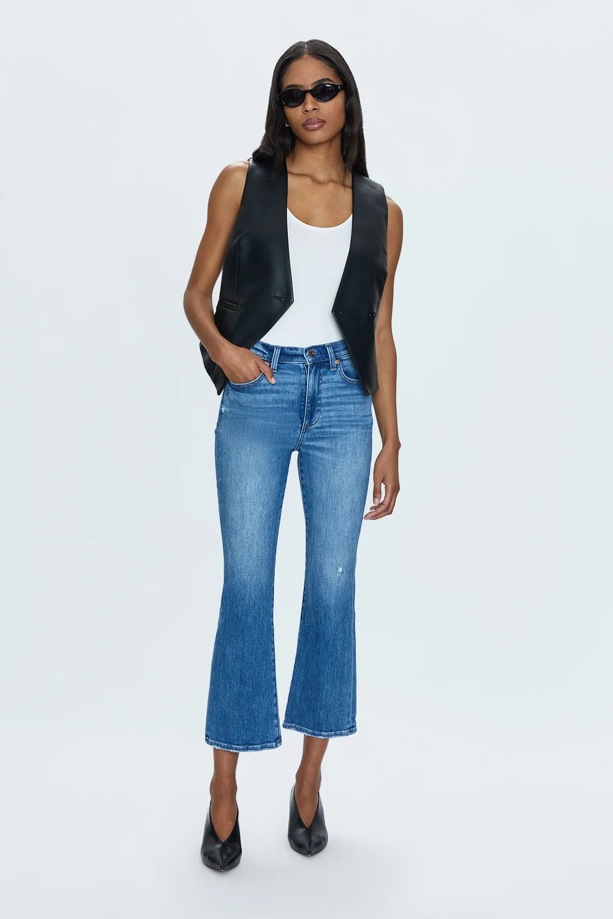 Pistola Lennon High-Rise Bootcut Jean in Fling Vintage