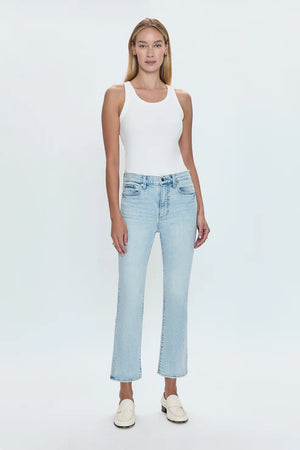 Pistola Lennon High Rise Crop Boot Jeans: Collective