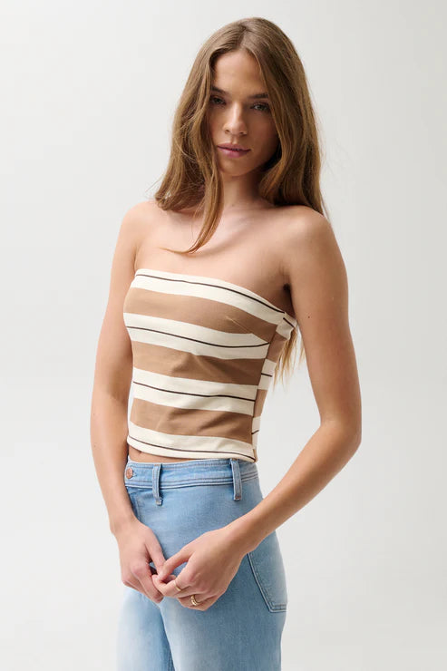 Pistola Penny High Rise Wide Leg Jean whisper