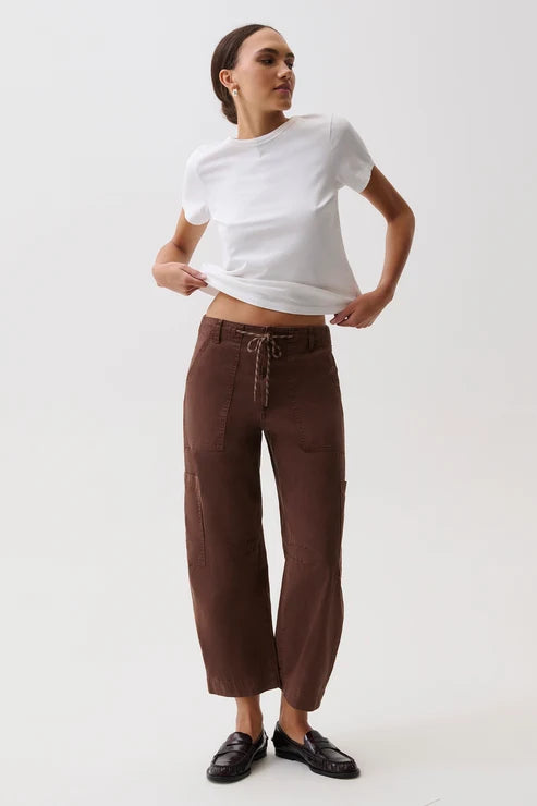 Pistola Sabrina Curved Utility Pant: Lindt 