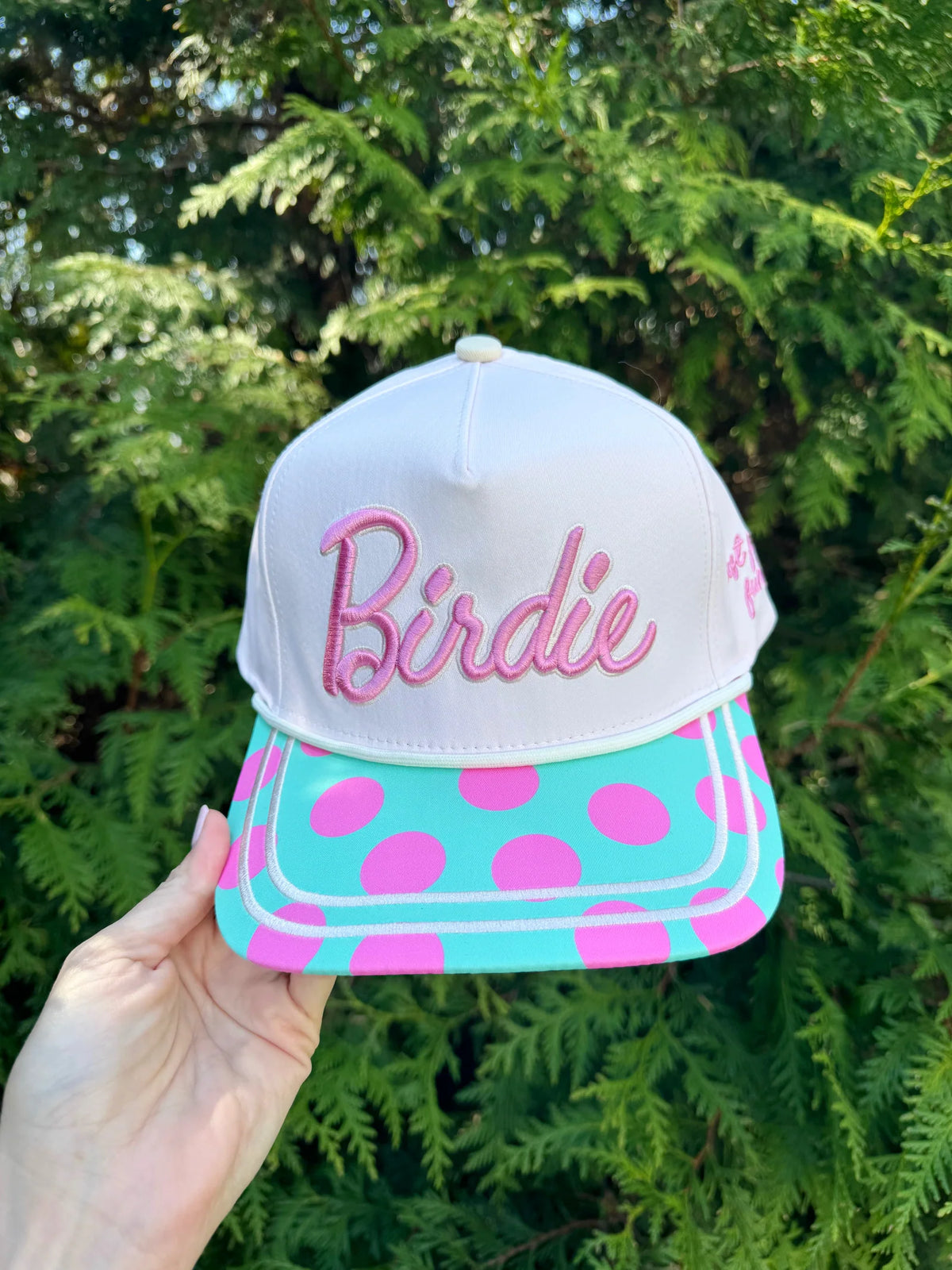 Poppy & Pine Birdie Polka Dot Hat