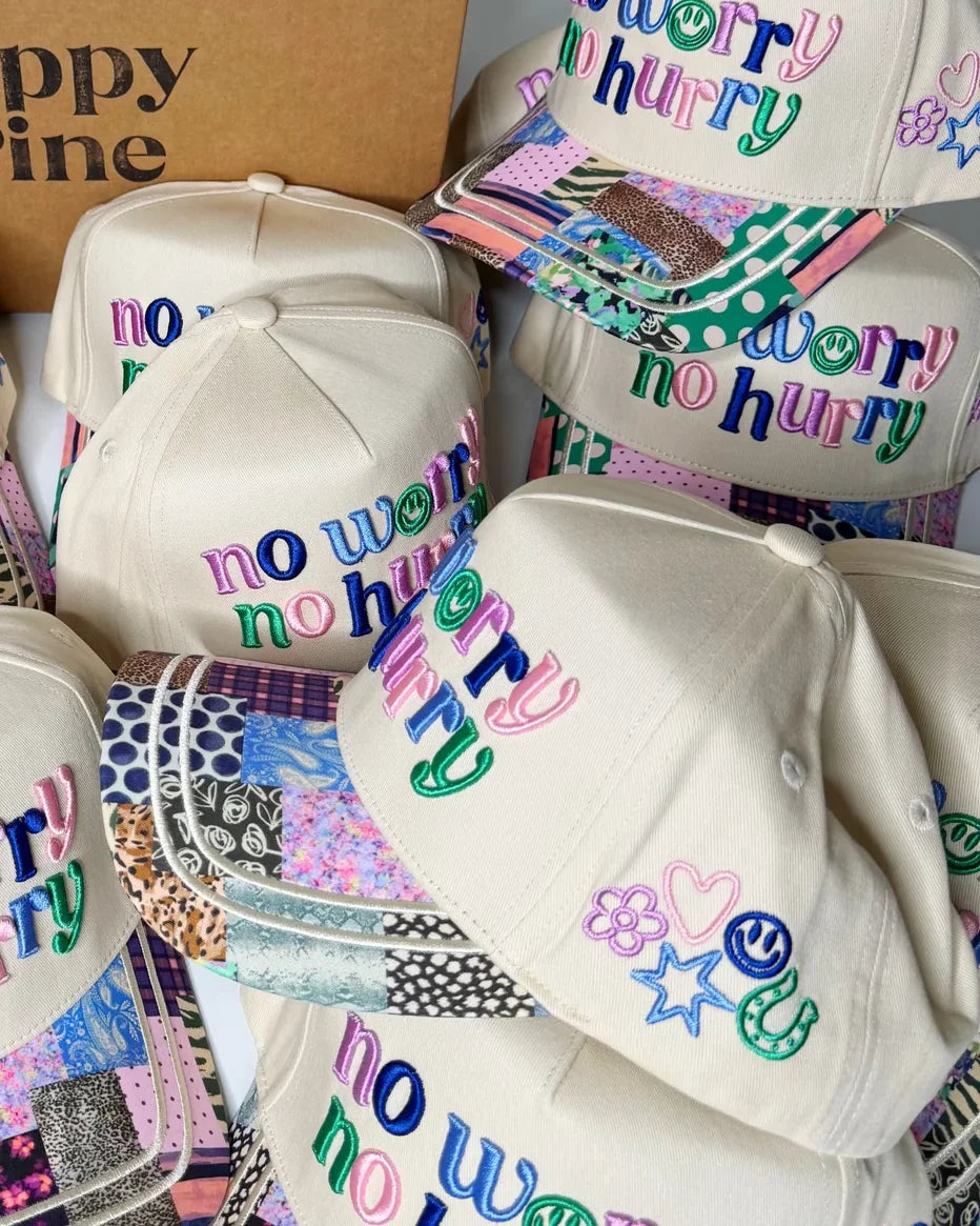 Poppy & Pine No Worry No Hurry Hat