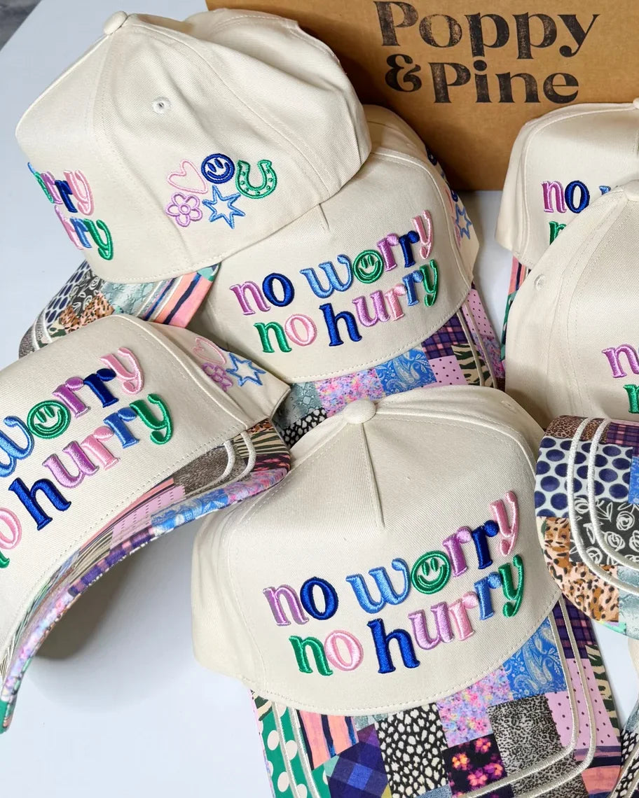 Poppy & Pine No Worry No Hurry Hat