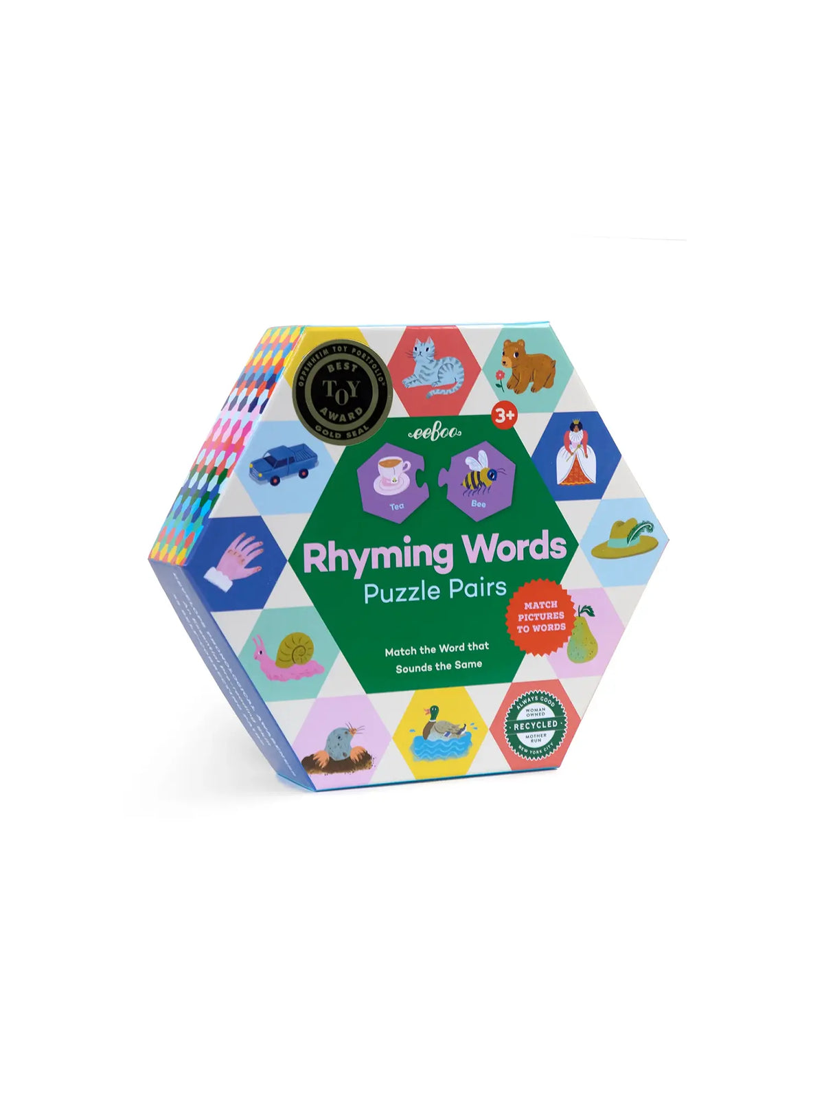 Rhyming Words Puzzle Pairs