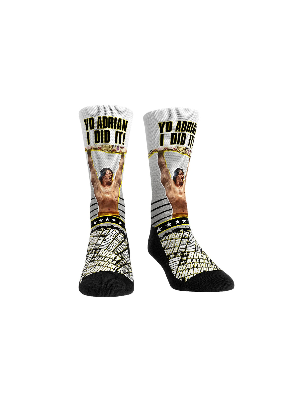 Men's Rocky Yo Adrian Crew Socks