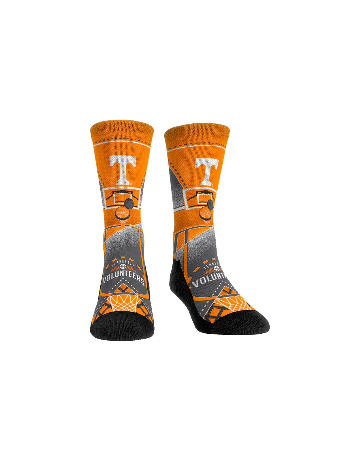 tennessee volunteers nothing but net game day socks