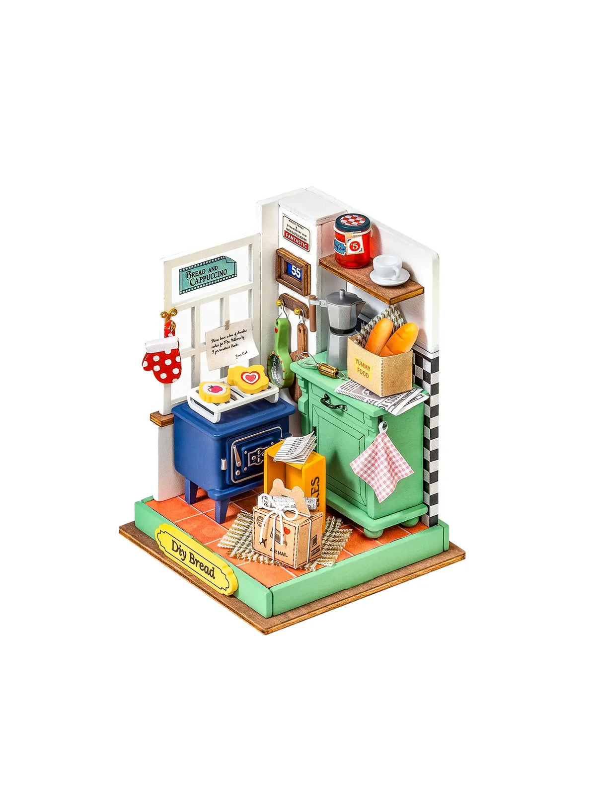 Rolife Afternoon Baking Time DIY Mini House Kit