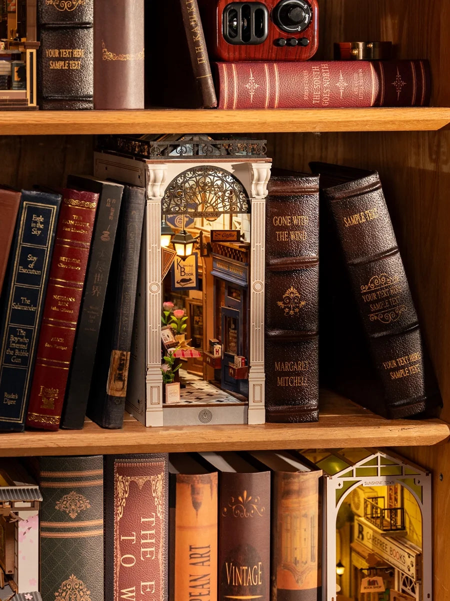 Rolife Arcade Dating Book Nook DIY Puzzle Kit