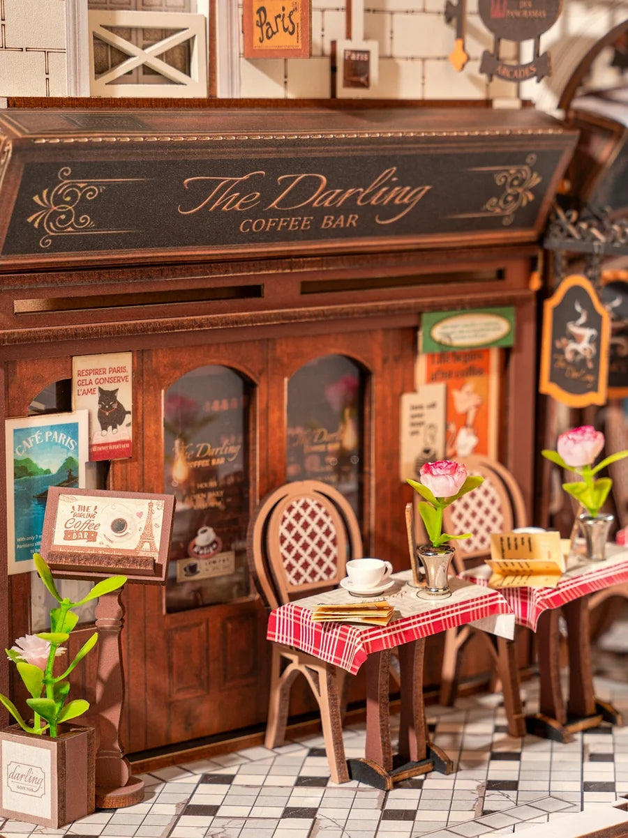 Rolife Arcade Dating Book Nook DIY Puzzle Kit