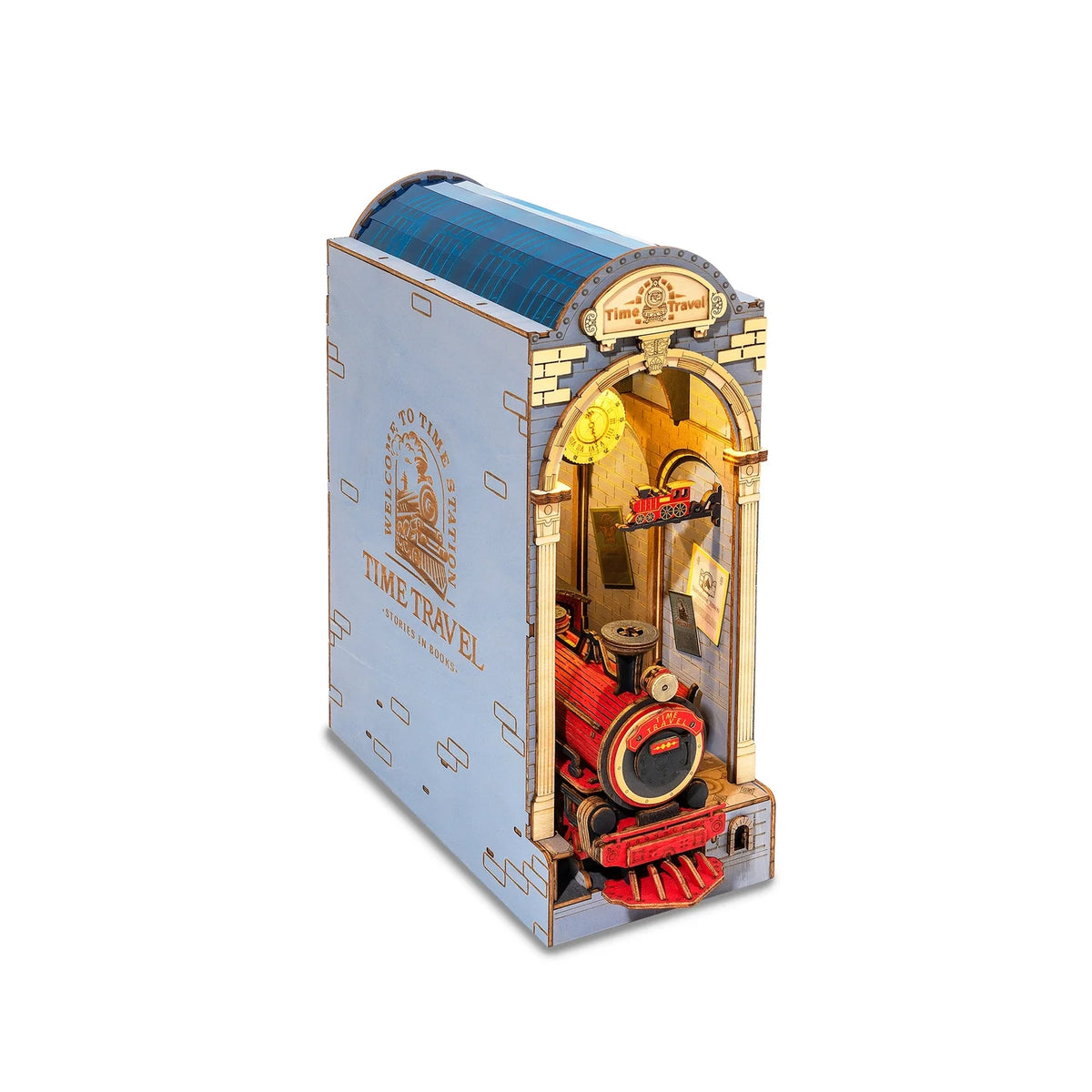 Rolife Time Travel Book Nook DIY Puzzle Kit