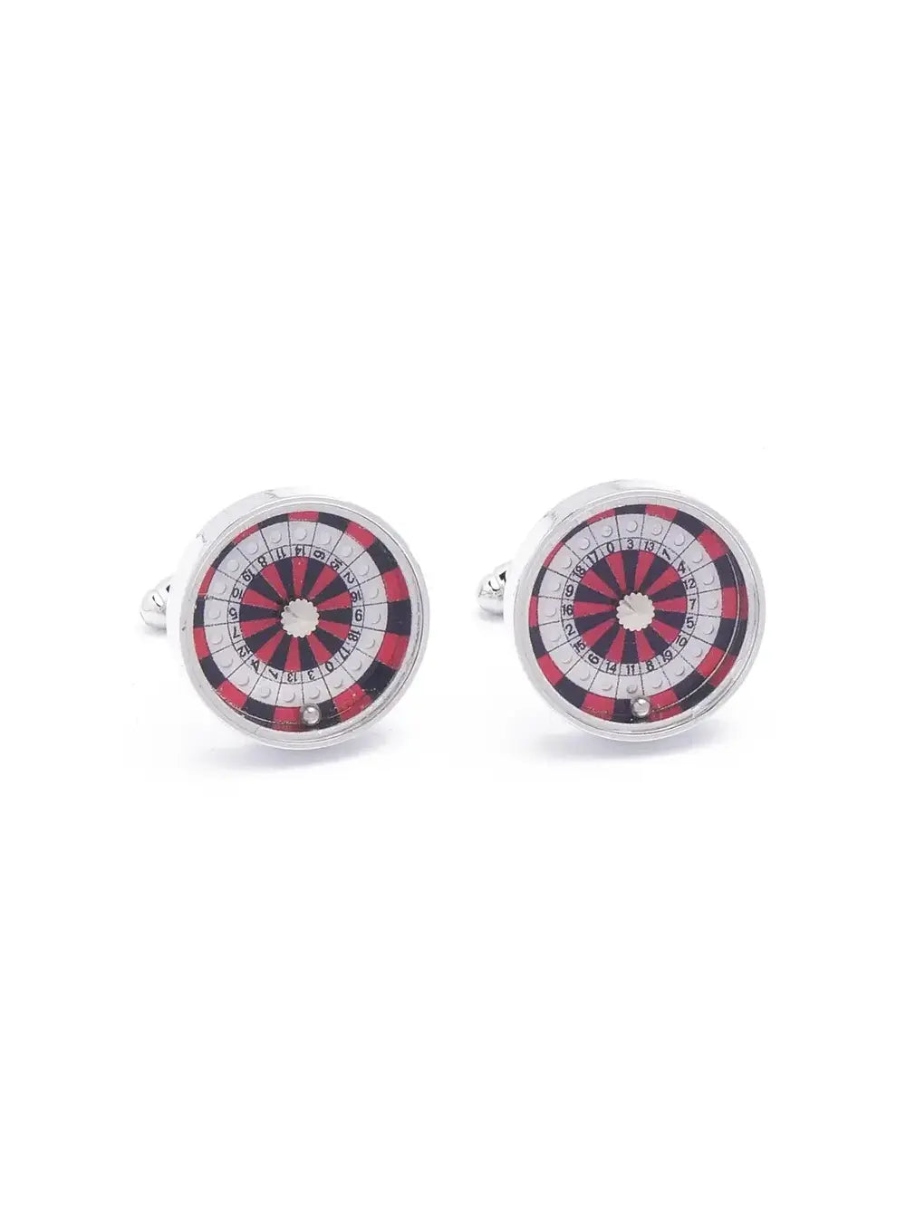 roulette wheel cufflinks rescued style for men