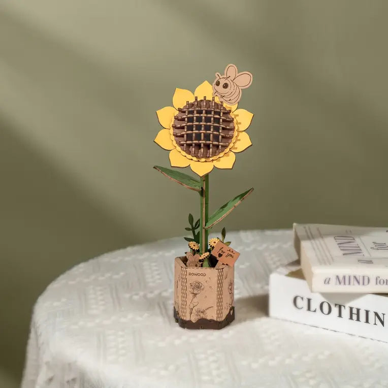 Rowood Sunflower 3D Wooden Puzzle