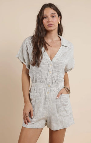 Mojave Button Romper