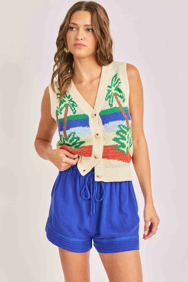 Palms Sweater Vest