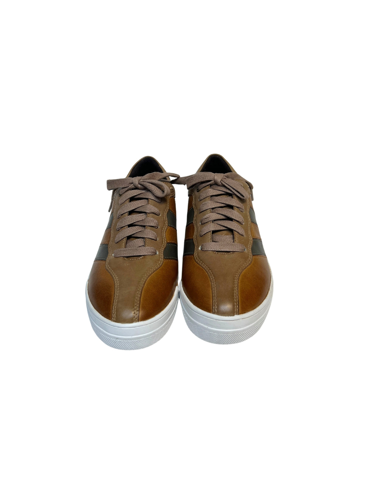 salvia kate sneaker brown multi front pair front view