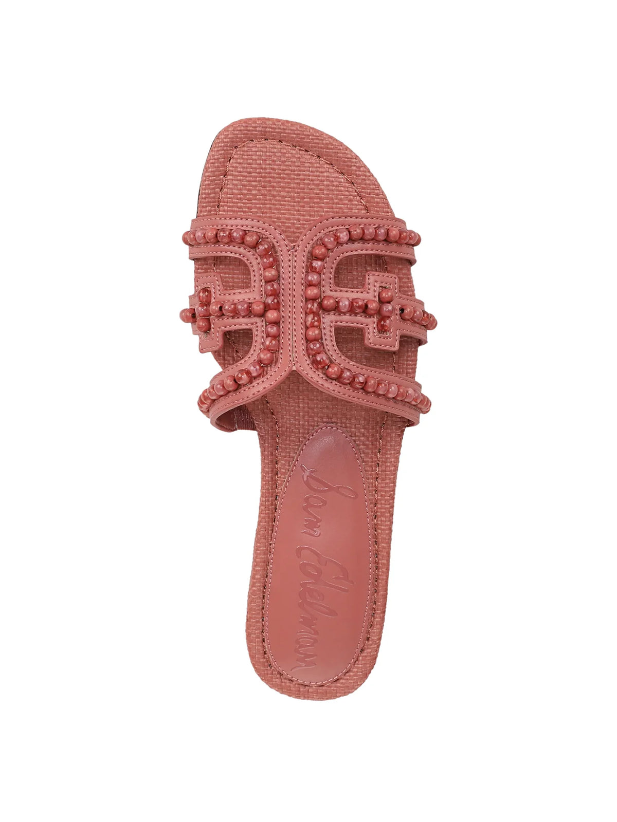 Sam Edelman Bay Tide Slide Sandal in Indie Pink Beads
