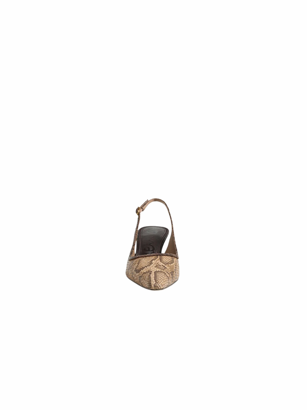 Sam Edelman Bianka Sling-Back Pump snake print leather