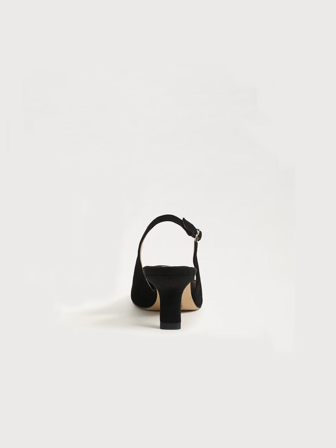 Sam Edelman Bianka Sling-Back Pump Black Suede