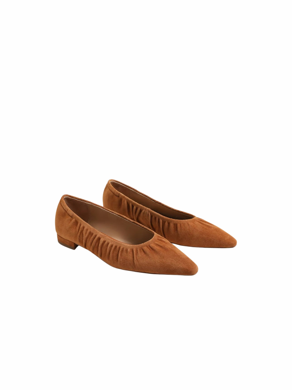 Sam Edelman Essex Pointed Toe Ballet Flat honey bourbon 