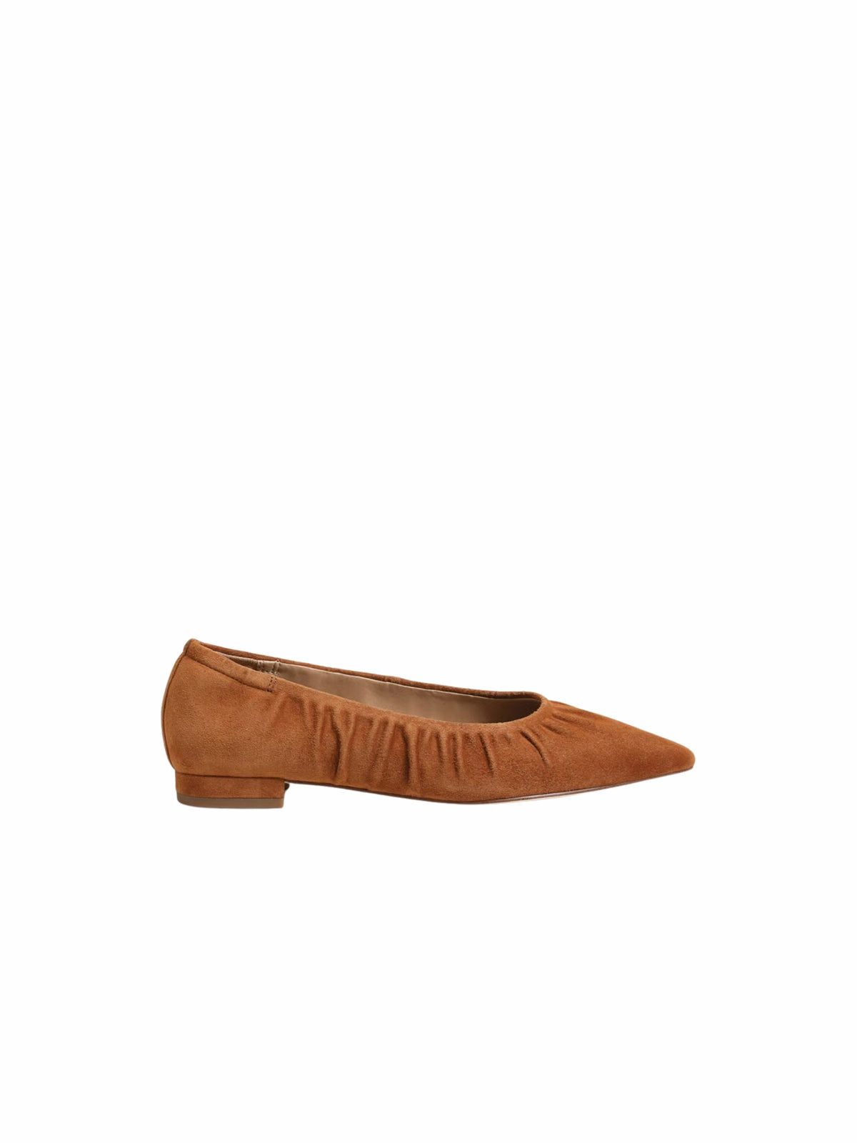 Sam Edelman Essex Pointed Toe Ballet Flat honey bourbon 