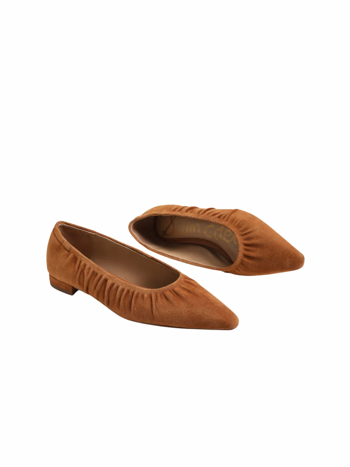 Sam Edelman Essex Pointed Toe Ballet Flat honey bourbon 