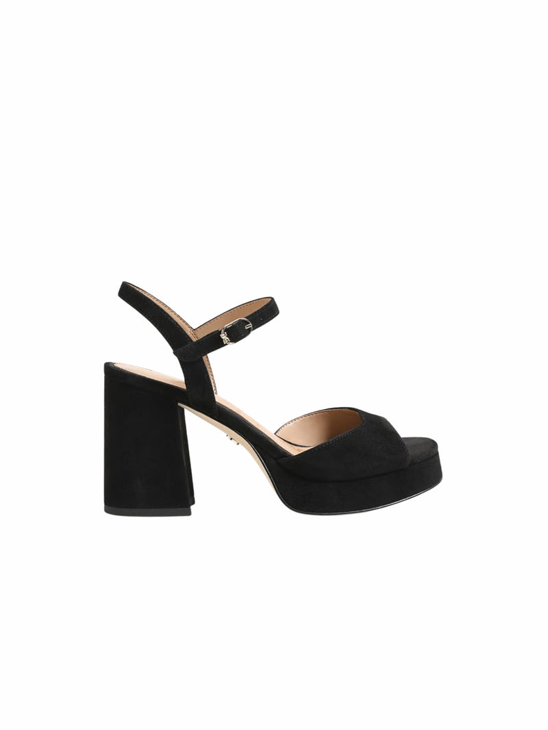 Sam Edelman Fleur Platform Sandal black suede