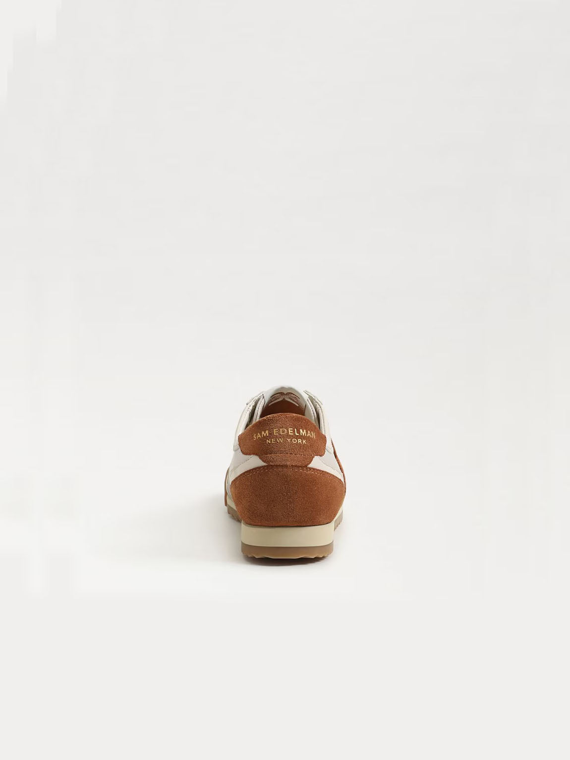 Sam Edelman Ivey Lace Up Sneaker Modern Ivory Frontier Brown