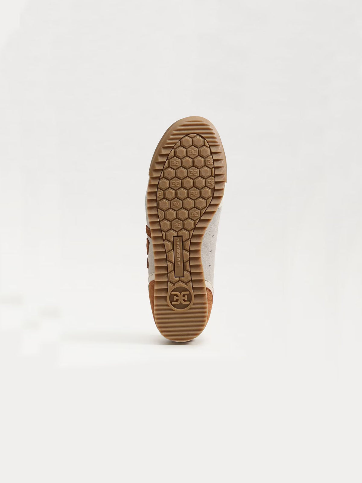 Sam Edelman Ivey Lace Up Sneaker Modern Ivory Frontier Brown