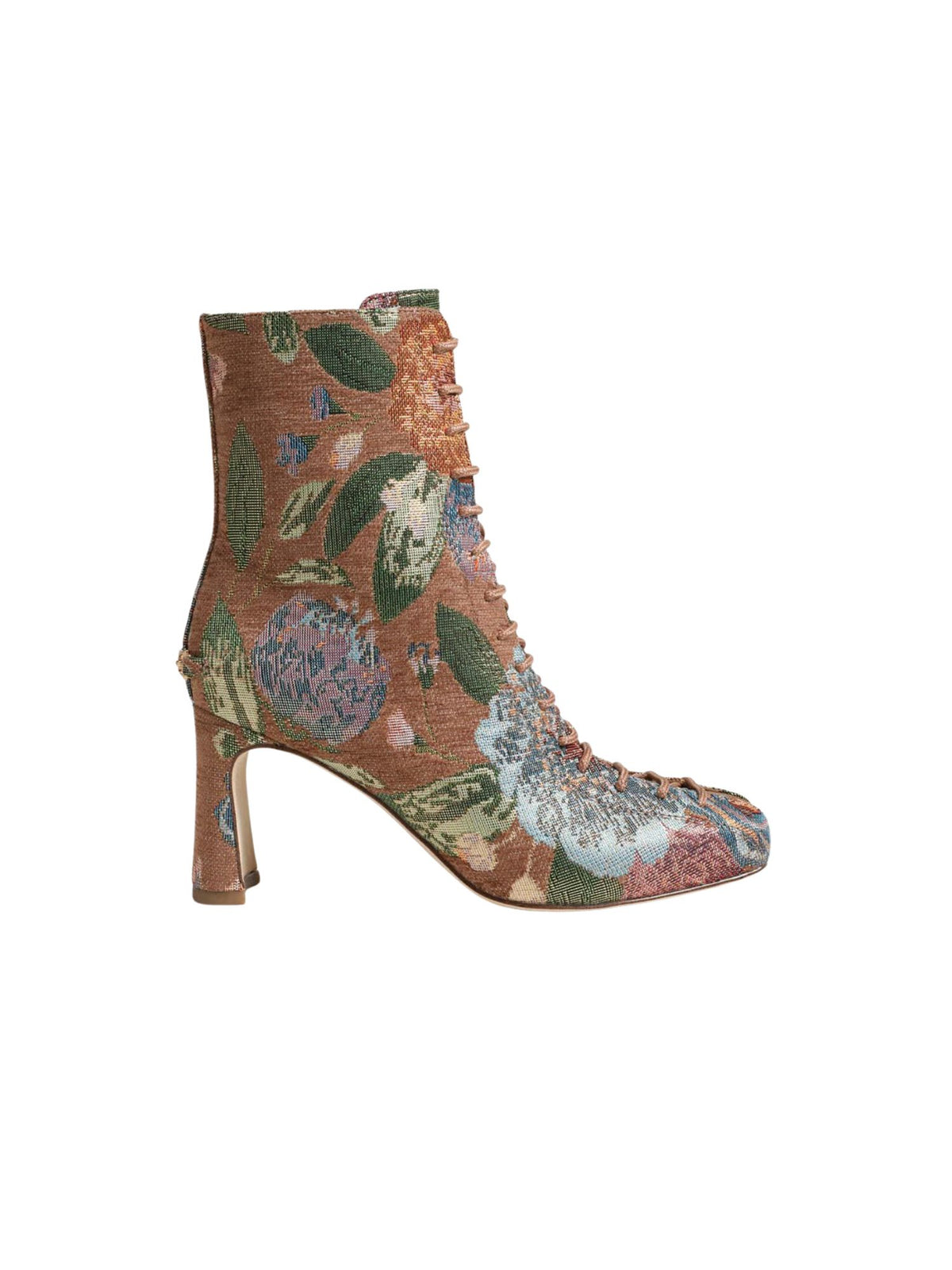 Sam Edelman Kendra Lace Up Bootie  berry blush multi 