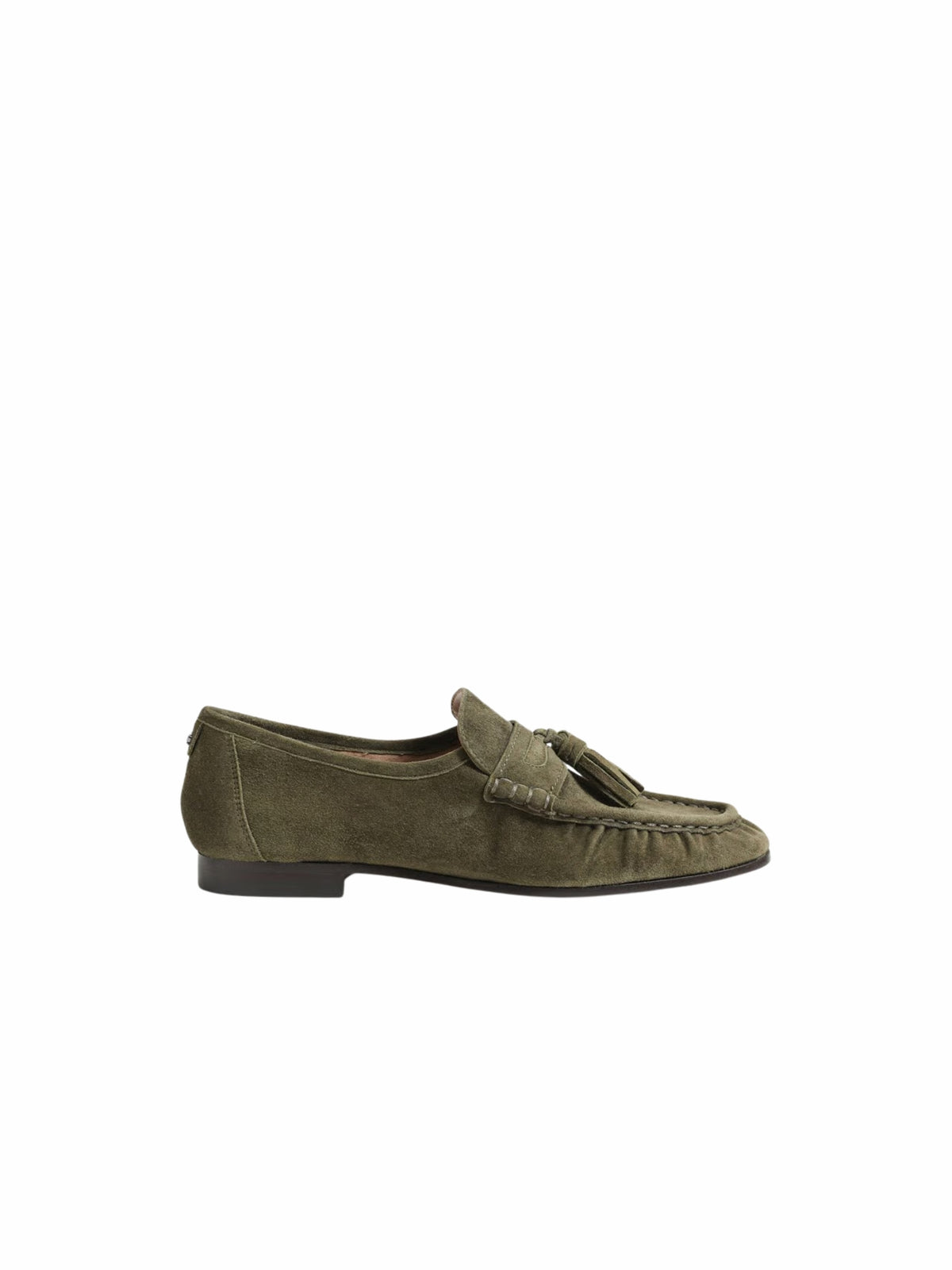 Sam Edelman Lana Tassel Loafer olive branch 