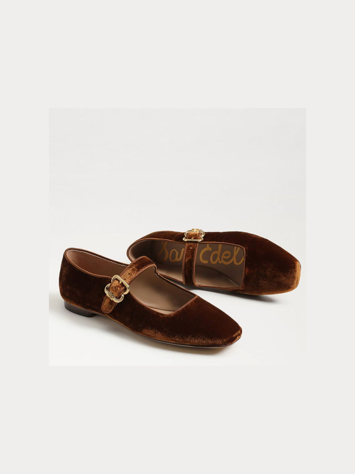 Sam Edelman Michaela Mary Jane in spice carmel brown 