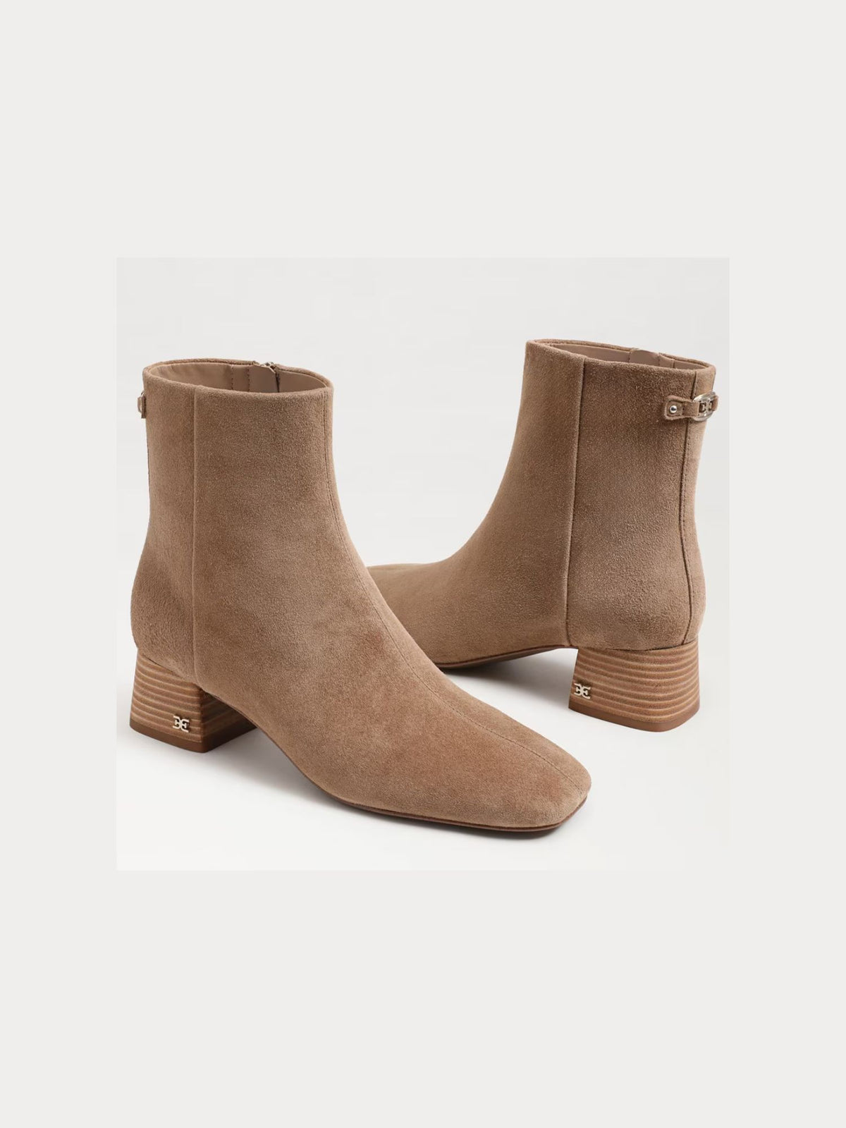 Sam Edelman Paige Ankle Boot in almond taupe 