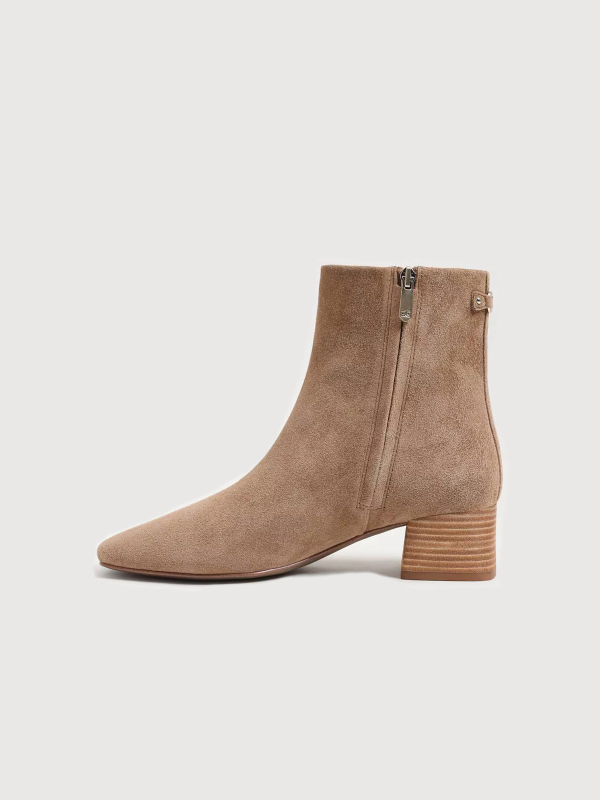 Sam Edelman Paige Ankle Boot Almond Taupe Suede