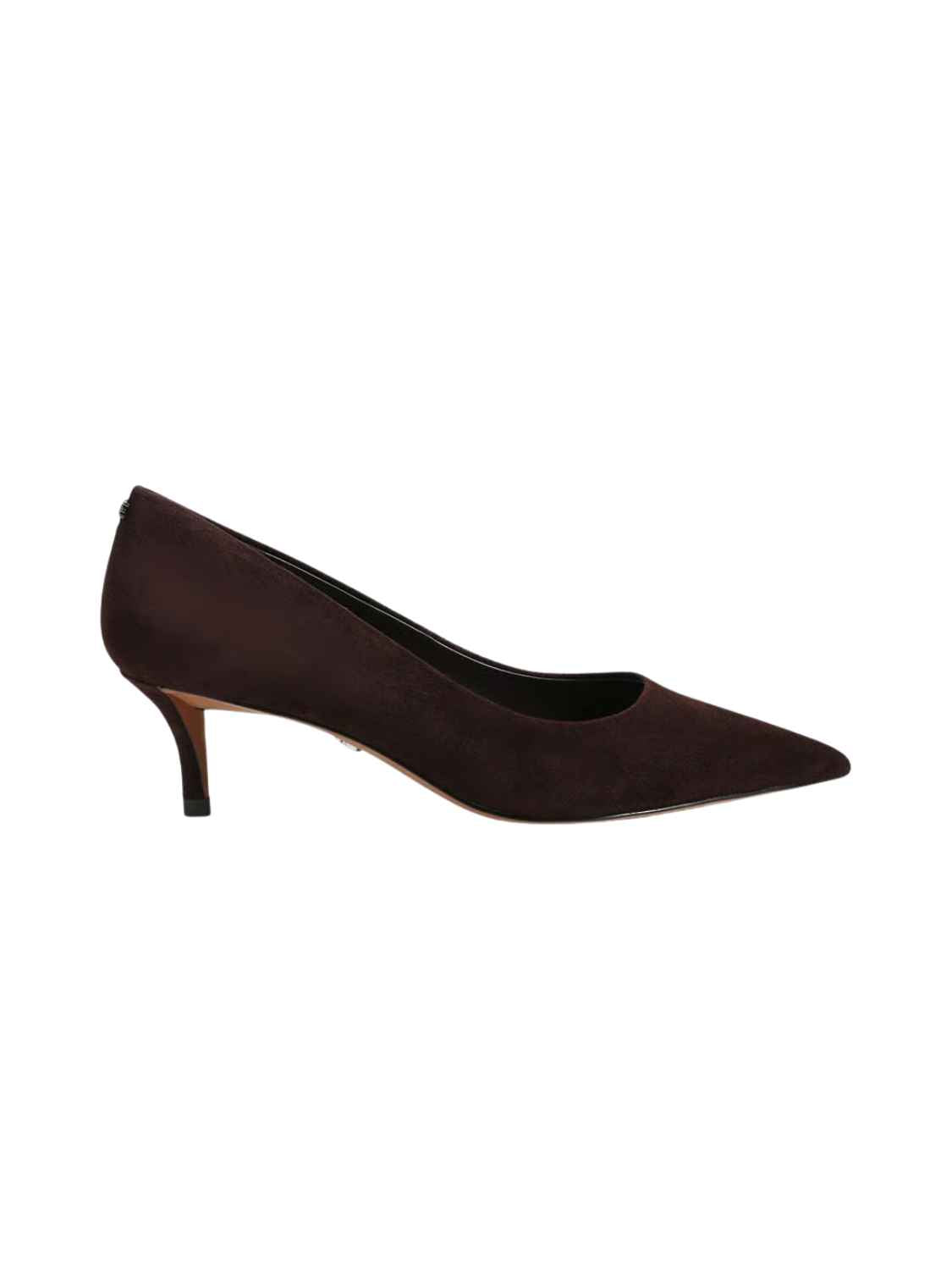 Sam Edelman Summer Pointed Toe Pump Suede Cafe Noir