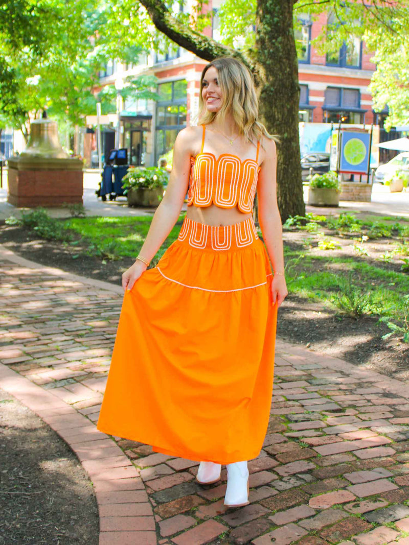Saturdays In Knoxville Set Orange