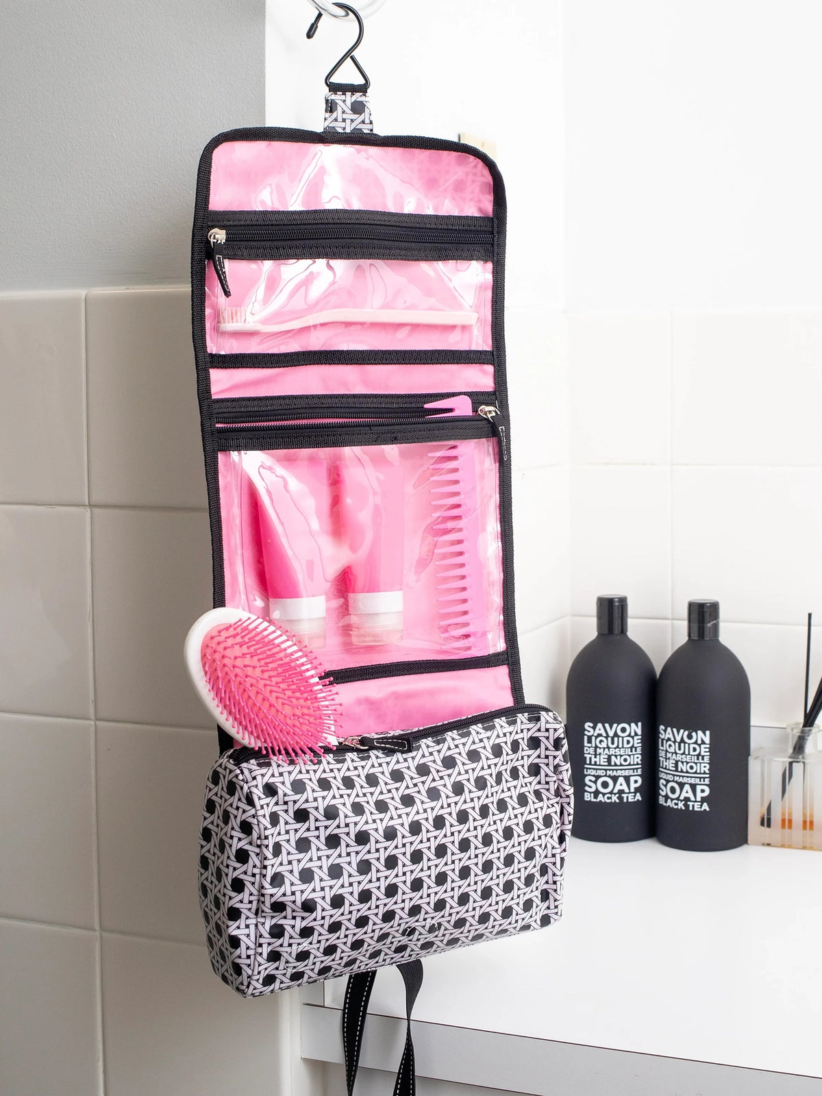 scout beauty burrito hanging toiletry bag in miami nice