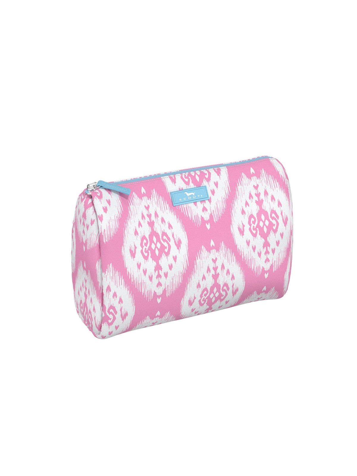 SCOUT packin' heat makeup bag in ikant belize print