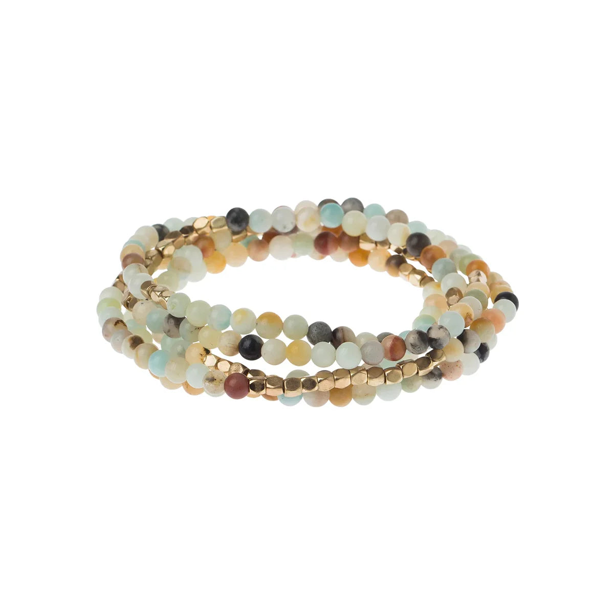 Scout Curated Wears Stone Wrap Amazonite Gold