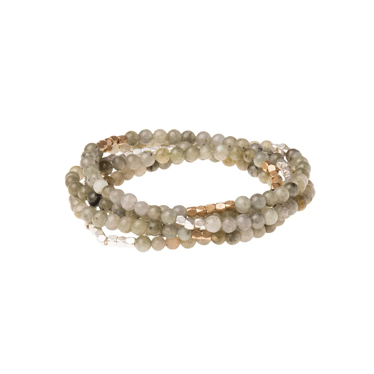 Scout Curated Wears Stone Wrap Labradorite Silver Gold