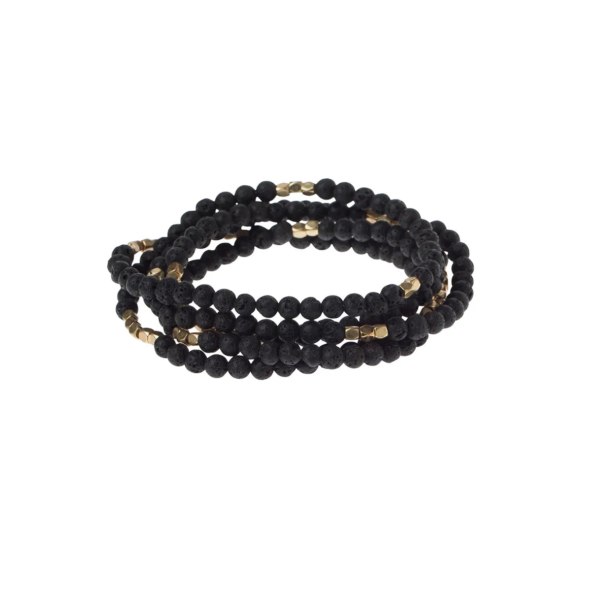Scout Curated Wears Stone Wrap Lava Stone Gold