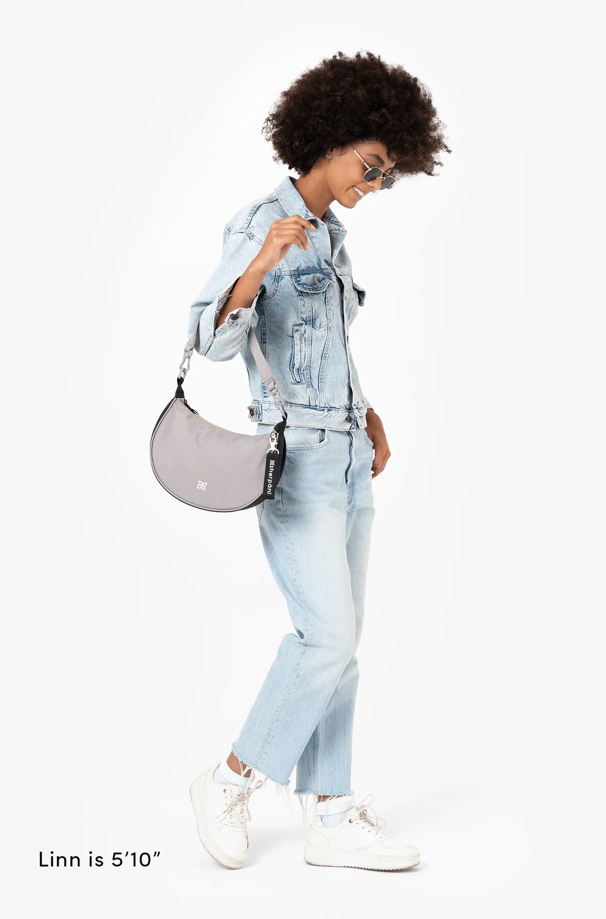 Sherpani Mina Medium Crossbody Wasabi Stone