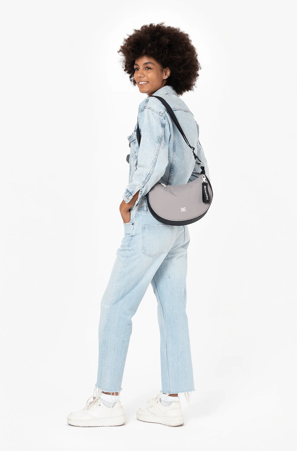 Sherpani Mina Medium Crossbody Wasabi Stone