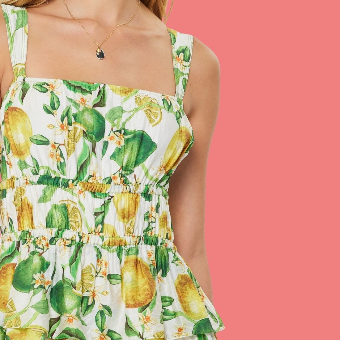 Shop Dresses for Summer at Bliss Knoxville. Women's Fashion Summer Dresses. Limoncello Days Tiered Midi Dress.