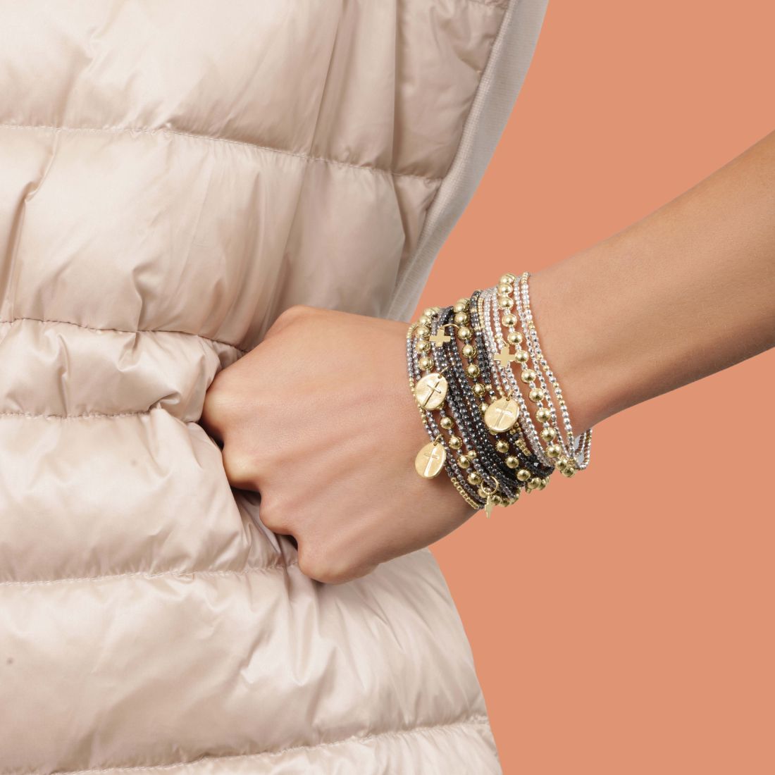 Shop enewton Jewelry at Bliss Knoxville. enewton Gold Pearl Hematite Inspire Love Bracelet Stack.