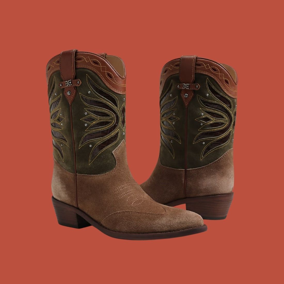 Shop Fall Boots at Bliss Knoxville. Sam Edelman Rylin Western Boots.