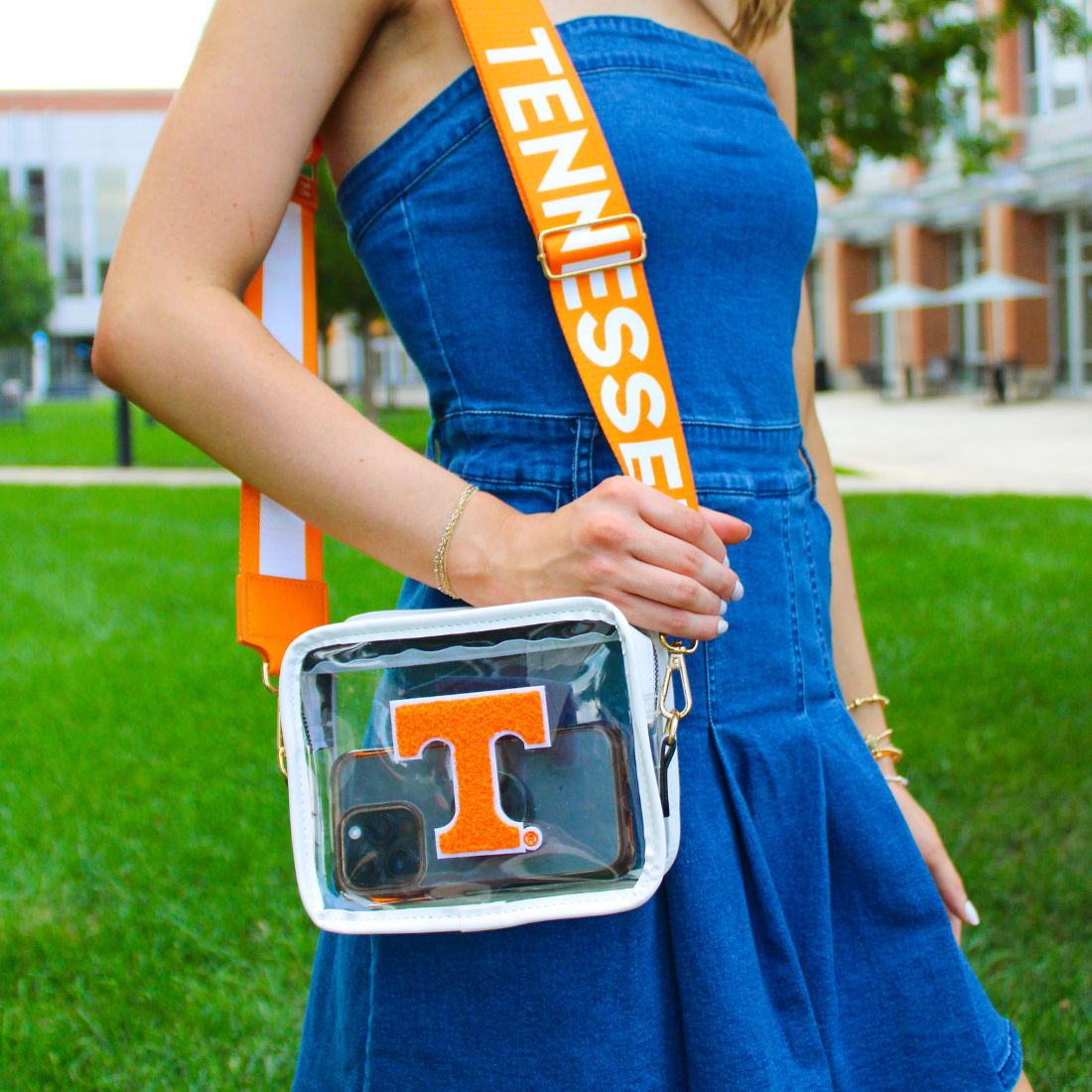Shop Tennessee Volunteers Gameday Clear Stadium Approved Bags Purses & Bag Straps at Bliss Knoxville